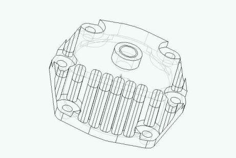 70 6580A Sump Plate with Drain Facility, T150, T160, A75 and X75 models
